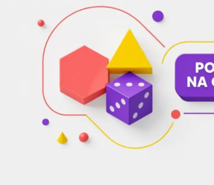Farebná kompozícia kociek a hernej dosky symbolizujúca Random Dice: Defense