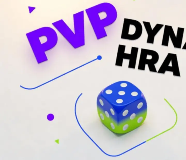 Farebná hracia doska s náhodnými kockami v PvP zápase Random Dice: Defense